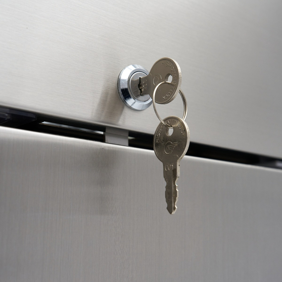 Maxima Gastro Kühlschrank - 600 l - 3 Einstellbare Regale (2/1 GN) - Rostfreier Stahl - auf Rädern 7 Maxima Gastro Kühlschrank - 600 l - 3 Einstellbare Regale (2/1 GN) - Rostfreier Stahl - auf Rädern