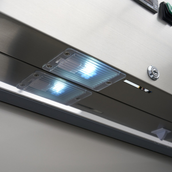 Maxima Gastro Gefrierschrank - 600 l - 3 Einstellbare Regale (2/1 GN) - Rostfreier Stahl - auf Rädern 8 Maxima Gastro Gefrierschrank - 600 l - 3 Einstellbare Regale (2/1 GN) - Rostfreier Stahl - auf Rädern