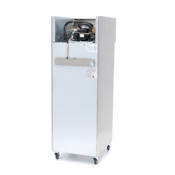 Maxima Gastro Kühlschrank - 600 l - 3 Einstellbare Regale (2/1 GN) - Rostfreier Stahl - auf Rädern 4 Maxima Gastro Kühlschrank - 600 l - 3 Einstellbare Regale (2/1 GN) - Rostfreier Stahl - auf Rädern