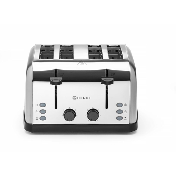 Hendi Toaster 4-fach, 240V/1500W, 295x335x(H)180mm Hendi Toaster 4-fach, 240V/1500W, 295x335x(H)180mm