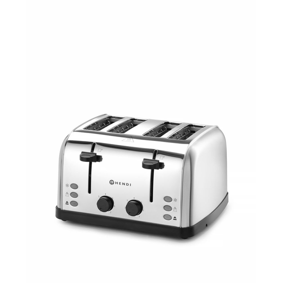 Hendi Toaster 4-fach, 240V/1500W, 295x335x(H)180mm 2 Hendi Toaster 4-fach, 240V/1500W, 295x335x(H)180mm