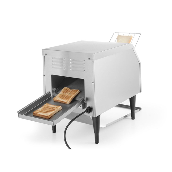 Hendi Durchlauf-Toaster, einzeln, 220-240V/1340W, 288x368x(H)410mm 1 Hendi Durchlauf-Toaster, einzeln, 220-240V/1340W, 288x368x(H)410mm