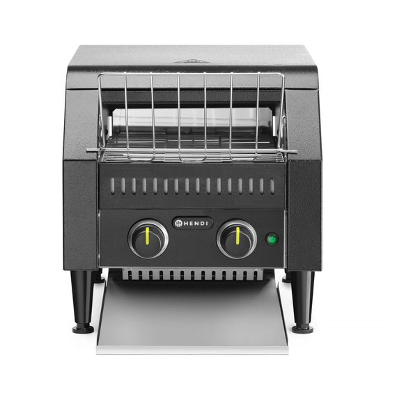 Hendi Durchlauf-Toaster, doppelt, Schwarz, 230V/2240W, 418x368x(H)415mm Hendi Durchlauf-Toaster, doppelt, Schwarz, 230V/2240W, 418x368x(H)415mm