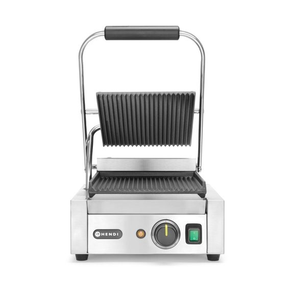 Hendi Kontaktgrill - Einzelversion, oben und unten gerillt, 230V/1800W, 310x375x(H)216mm 1 Hendi Kontaktgrill - Einzelversion, oben und unten gerillt, 230V/1800W, 310x375x(H)216mm