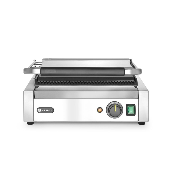 Hendi Kontaktgrill - Panini, oben und unten gerillt, 230V/2200W, 430x375x(H)216mm 2 Hendi Kontaktgrill - Panini, oben und unten gerillt, 230V/2200W, 430x375x(H)216mm