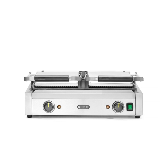 Hendi Kontaktgrill - Doppelversion, oben gerillt, unten glatt, 230V/3600W, 570x375x(H)216mm 3 Hendi Kontaktgrill - Doppelversion, oben gerillt, unten glatt, 230V/3600W, 570x375x(H)216mm
