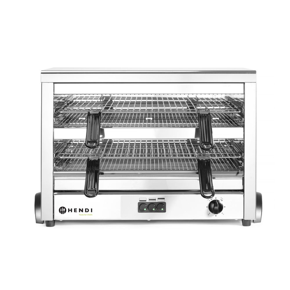 Hendi Quarz-Salamander MAXI GN 1/1, 400V/4500W, 682x528x(H)455mm Hendi Quarz-Salamander MAXI GN 1/1, 400V/4500W, 682x528x(H)455mm