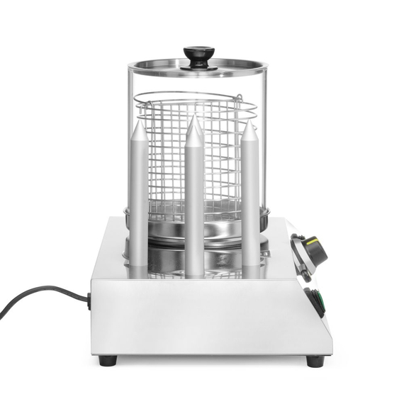 Hendi Würstchen- und Hotdog-Brötchenwärmer, 220-240V/550W, 500x310x(H)395mm 3 Hendi Würstchen- und Hotdog-Brötchenwärmer, 220-240V/550W, 500x310x(H)395mm