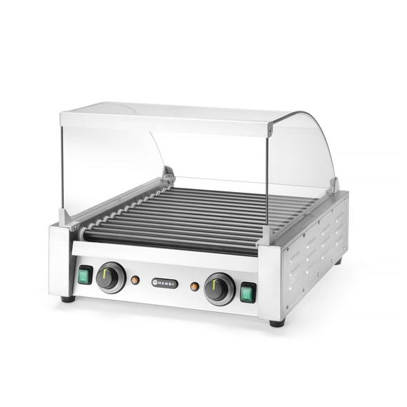 Hendi Glasabdeckung für Rollengrill, Für Rollengrill - 7 Rollen (268506), 470x325x(H)240mm Hendi Glasabdeckung für Rollengrill, Für Rollengrill - 7 Rollen (268506), 470x325x(H)240mm