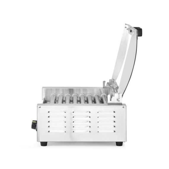 Hendi Rollengrill, 1-Zone mit Energiesparabdeckung, 9 Rollen, 230V/790W, 566x450x(H)259mm 4 Hendi Rollengrill, 1-Zone mit Energiesparabdeckung, 9 Rollen, 230V/790W, 566x450x(H)259mm