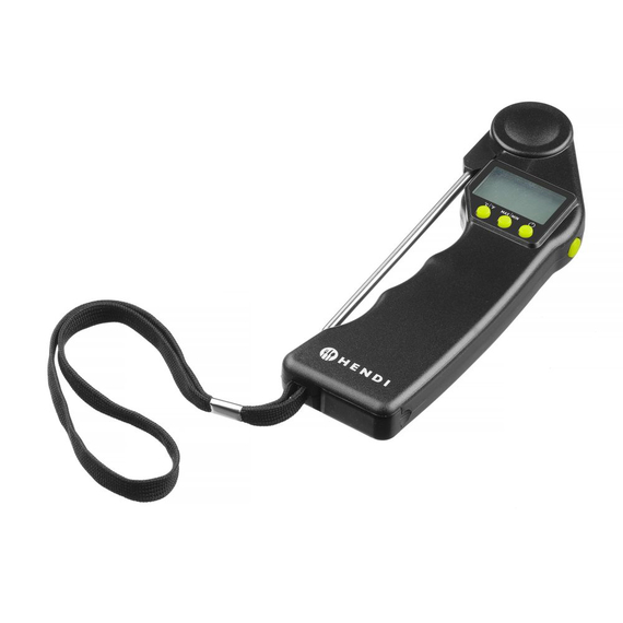 Hendi Digitales Thermometer mit klappbarer Sonde, Schwarz, 160x55x(H)20mm 3 Hendi Digitales Thermometer mit klappbarer Sonde, Schwarz, 160x55x(H)20mm