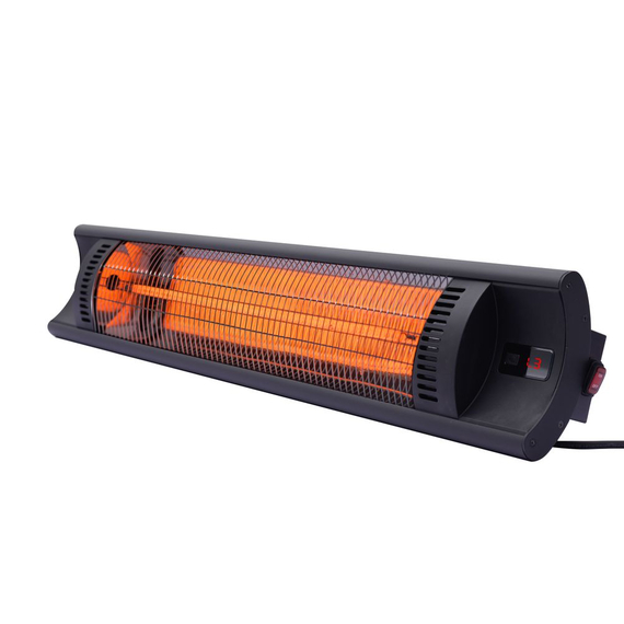 Hendi Infrarot-Heizgerät "Bola", Schwarz, 230V/2500W, 912x185x(H)174mm 1 Hendi Infrarot-Heizgerät "Bola", Schwarz, 230V/2500W, 912x185x(H)174mm