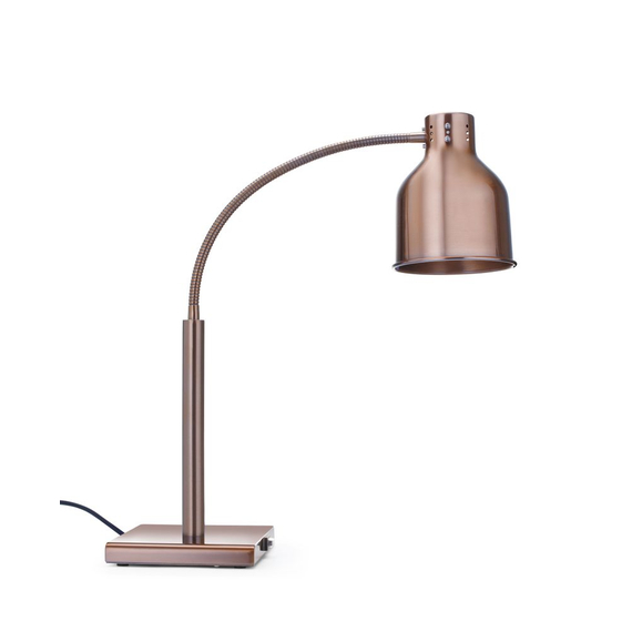 Hendi Flexible Wärmelampe, Kupfer, 220-240V/250W, 268x203x(H)660mm Hendi Flexible Wärmelampe, Kupfer, 220-240V/250W, 268x203x(H)660mm