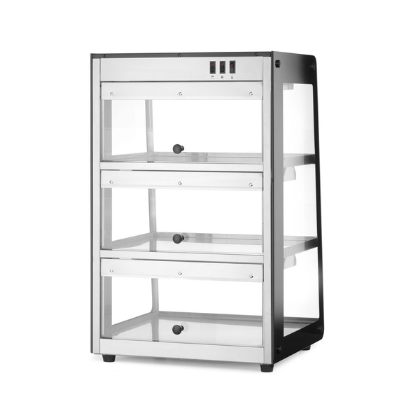 Hendi Beheiztes Thekendisplay, Schwarz, 220-240V/500W, 472x447x(H)775mm 1 Hendi Beheiztes Thekendisplay, Schwarz, 220-240V/500W, 472x447x(H)775mm
