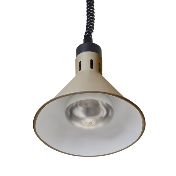 Hendi Höhenverstellbare Wärmelampe, konisch, Beige, 230V/250W, ⌀275x(H)250mm 3 Hendi Höhenverstellbare Wärmelampe, konisch, Beige, 230V/250W, ⌀275x(H)250mm