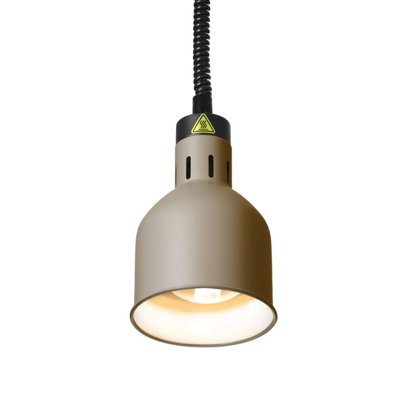 Hendi Höhenverstellbare Wärmelampe, zylinderförmig, Beige, 230V/250W, ⌀175x(H)250mm 3 Hendi Höhenverstellbare Wärmelampe, zylinderförmig, Beige, 230V/250W, ⌀175x(H)250mm