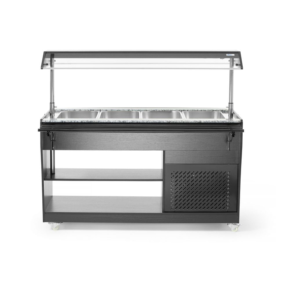 Arktic Buffet-Theke gekühlt, GN 1/1, 220-240V/170W, 1490x765x(H)1370mm 1 Arktic Buffet-Theke gekühlt, GN 1/1, 220-240V/170W, 1490x765x(H)1370mm