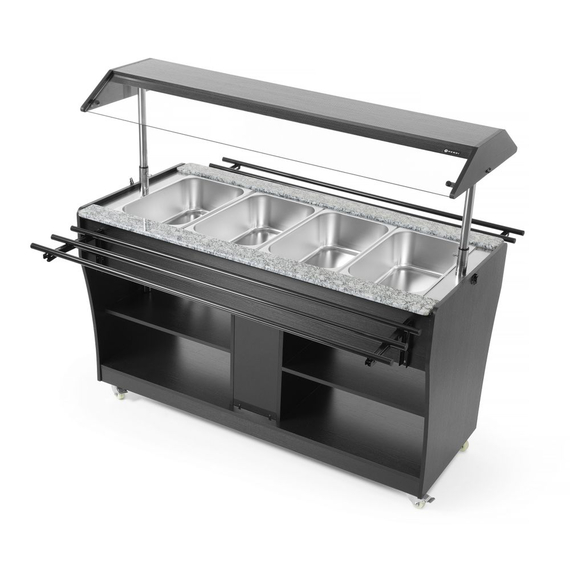 Arktic Buffet-Theke beheizt, GN 1/1, 1490x765x(H)1370mm 4 Arktic Buffet-Theke beheizt, GN 1/1, 1490x765x(H)1370mm