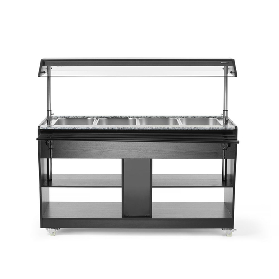 Arktic Buffet-Theke beheizt, GN 1/1, 1490x765x(H)1370mm 1 Arktic Buffet-Theke beheizt, GN 1/1, 1490x765x(H)1370mm