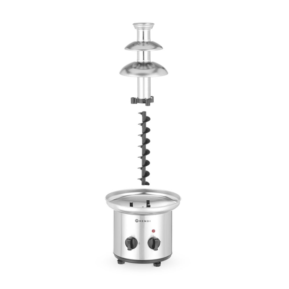 Hendi Schokoladenbrunnen 3 Etagen, 230V/46W, ⌀215x(H)375mm 3 Hendi Schokoladenbrunnen 3 Etagen, 230V/46W, ⌀215x(H)375mm
