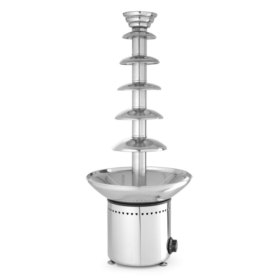 Hendi Schokoladenbrunnen mit 6 Ebenen, 230V/300W, ⌀372x(H)850mm Hendi Schokoladenbrunnen mit 6 Ebenen, 230V/300W, ⌀372x(H)850mm