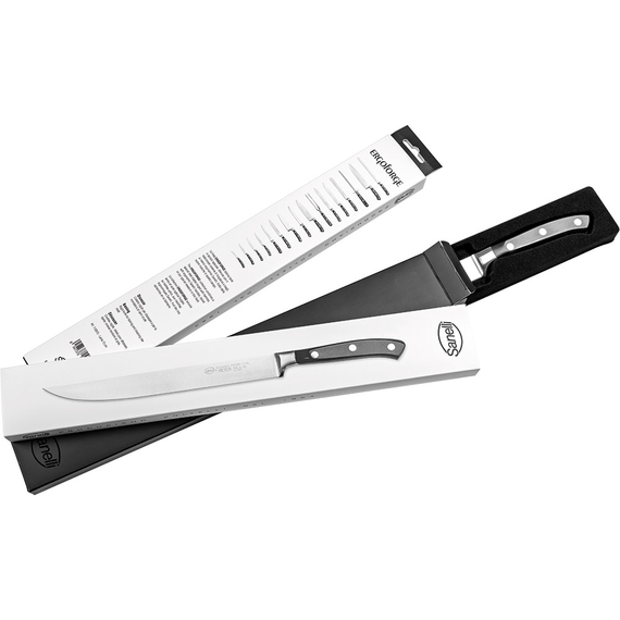 Geflügel- und Bratenmesser, geschmiedet, Sanelli Ergoforge, Klingen-L. 220 mm 1 Geflügel- und Bratenmesser, geschmiedet, Sanelli Ergoforge, Klingen-L. 220 mm