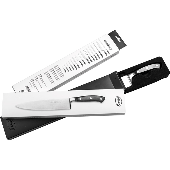 Kochmesser, geschmiedet, Sanelli Ergoforge, Klingen-L. 200 mm 1 Kochmesser, geschmiedet, Sanelli Ergoforge, Klingen-L. 200 mm