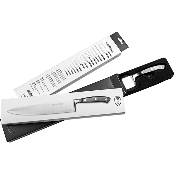 Kochmesser, geschmiedet, Sanelli Ergoforge, Klingen-L. 250 mm 1 Kochmesser, geschmiedet, Sanelli Ergoforge, Klingen-L. 250 mm