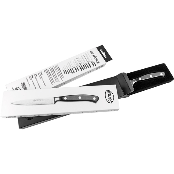 Schälmesser, geschmiedet, Sanelli Ergoforge, Klingen-L. 100 mm 1 Schälmesser, geschmiedet, Sanelli Ergoforge, Klingen-L. 100 mm