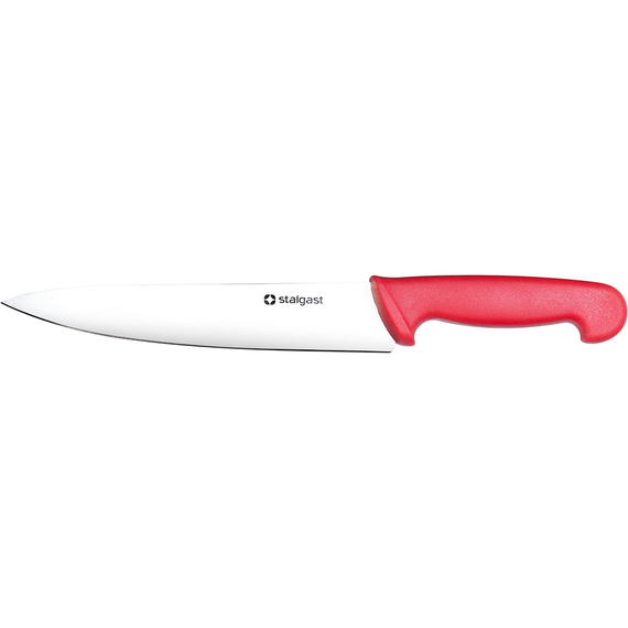 Stalgast Küchenmesser, HACCP, Griff rot, Edelstahlklinge 22 cm Stalgast Küchenmesser, HACCP, Griff rot, Edelstahlklinge 22 cm