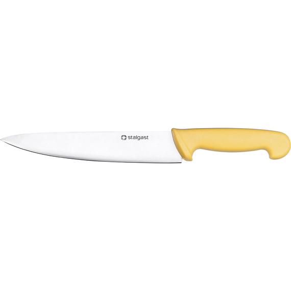 Stalgast Küchenmesser, HACCP, Griff gelb, Edelstahlklinge 22 cm Stalgast Küchenmesser, HACCP, Griff gelb, Edelstahlklinge 22 cm