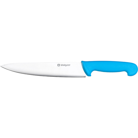 Stalgast Küchenmesser, HACCP, Griff blau, Edelstahlklinge 22 cm Stalgast Küchenmesser, HACCP, Griff blau, Edelstahlklinge 22 cm