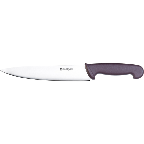 Stalgast Küchenmesser, HACCP, Griff braun, Edelstahlklinge 22 cm Stalgast Küchenmesser, HACCP, Griff braun, Edelstahlklinge 22 cm