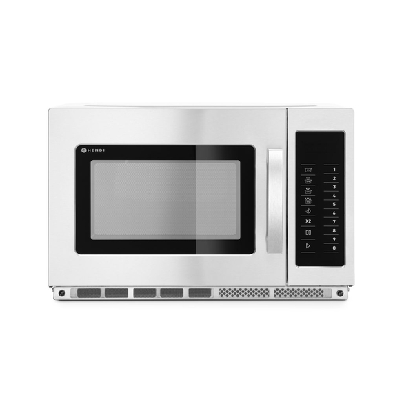 Hendi Mikrowelle, programmierbar 1800W, 34L, 230V/3000W, 572x520x(H)363mm Hendi Mikrowelle, programmierbar 1800W, 34L, 230V/3000W, 572x520x(H)363mm