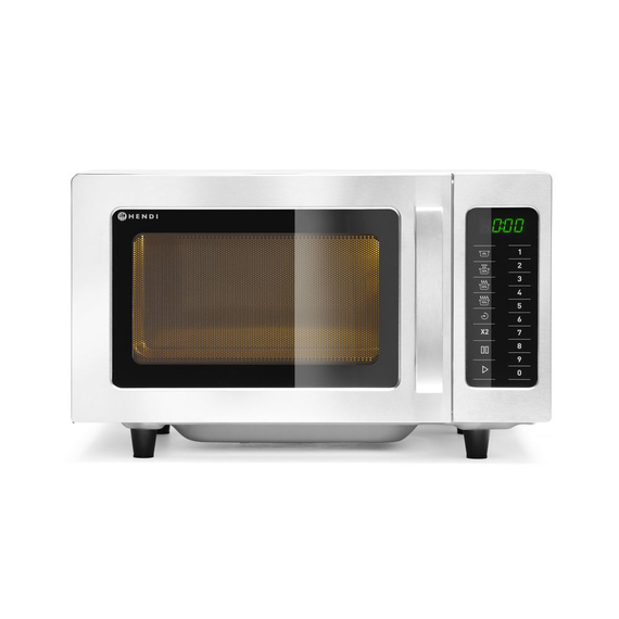Hendi Mikrowelle, programmierbar 1000W, 23L, 230V/1550W, 509x572x(H)306mm Hendi Mikrowelle, programmierbar 1000W, 23L, 230V/1550W, 509x572x(H)306mm