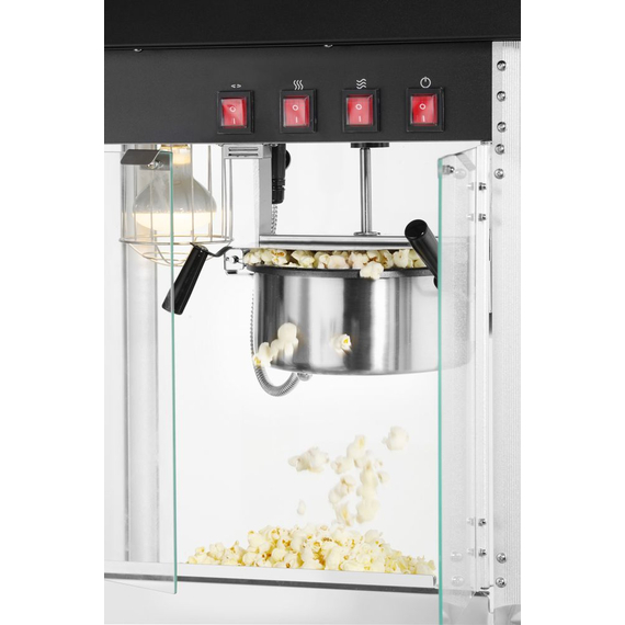 Hendi Popcorn-Maschine, Schwarz, 230V/1155W, 560x420x(H)760mm 3 Hendi Popcorn-Maschine, Schwarz, 230V/1155W, 560x420x(H)760mm