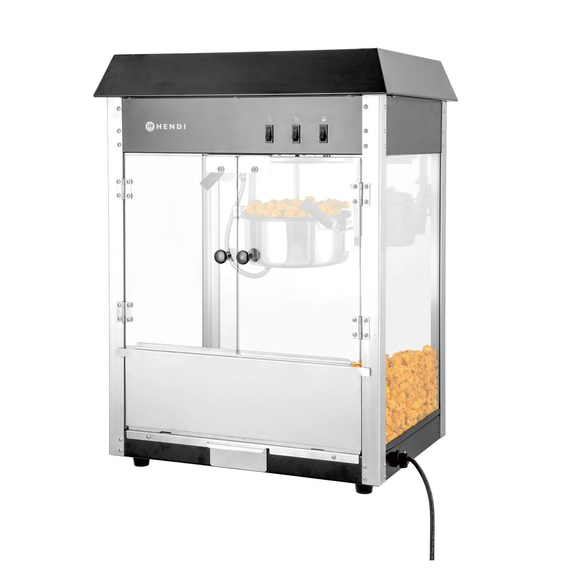 Hendi Popcorn-Maschine, Schwarz, 230V/1155W, 560x420x(H)760mm 4 Hendi Popcorn-Maschine, Schwarz, 230V/1155W, 560x420x(H)760mm