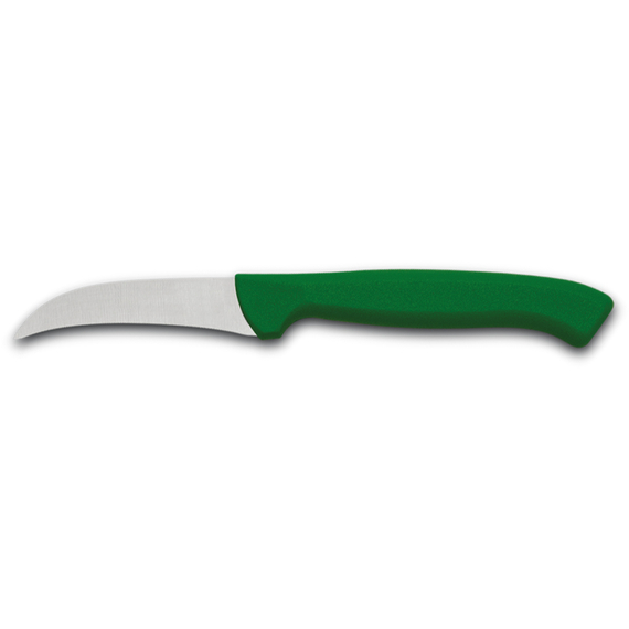 Gemüsemesser Serie Zippy, gebogen, grün, L. 75 mm Gemüsemesser Serie Zippy, gebogen, grün, L. 75 mm