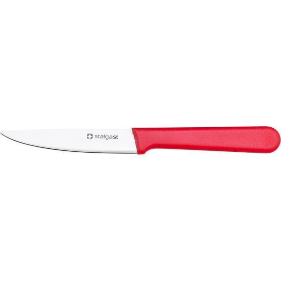 Stalgast Schälmesser, HACCP, Griff rot, Edelstahlklinge 9 cm Stalgast Schälmesser, HACCP, Griff rot, Edelstahlklinge 9 cm