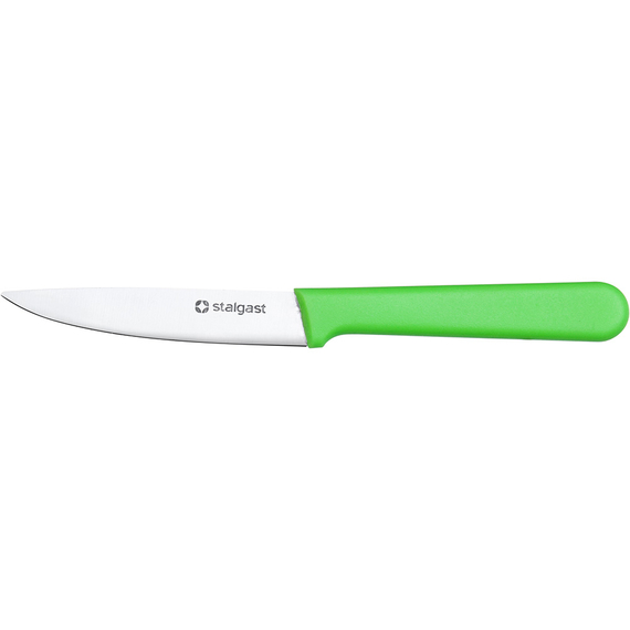 Stalgast Schälmesser, HACCP, Griff grün, Edelstahlklinge 9 cm Stalgast Schälmesser, HACCP, Griff grün, Edelstahlklinge 9 cm