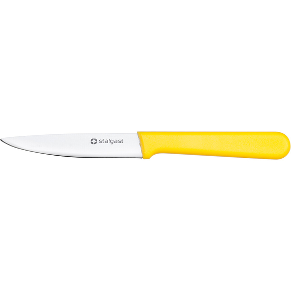 Stalgast Schälmesser, HACCP, Griff gelb, Edelstahlklinge 9 cm Stalgast Schälmesser, HACCP, Griff gelb, Edelstahlklinge 9 cm
