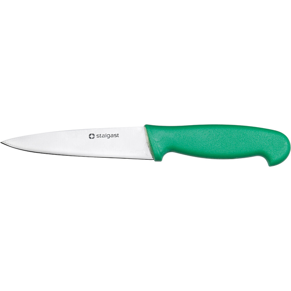 Stalgast Gemüsemesser, HACCP, Griff grün, Edelstahlklinge 10,5 cm Stalgast Gemüsemesser, HACCP, Griff grün, Edelstahlklinge 10,5 cm
