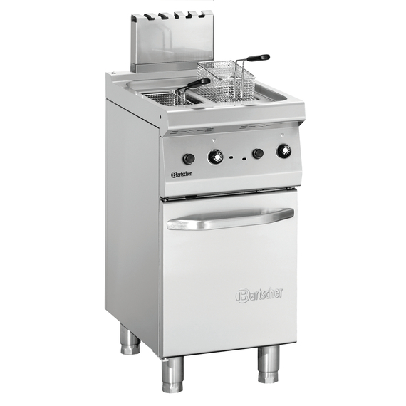 Bartscher Fritteuse Gas, 700, B400, 2x7L Bartscher Fritteuse Gas, 700, B400, 2x7L