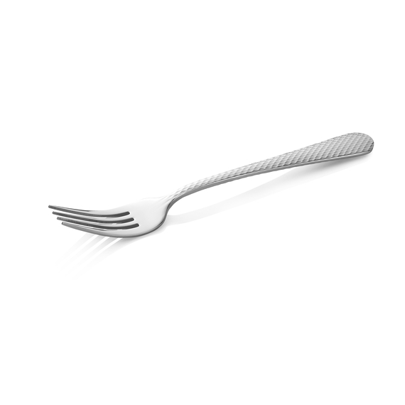 Was Germany Menügabel Set CELESTE, 21 cm, mit strukturierter Oberfläche, Set á 12 Stück, Chromstahl 18/0 Was Germany Menügabel Set CELESTE, 21 cm, mit strukturierter Oberfläche, Set á 12 Stück, Chromstahl 18/0