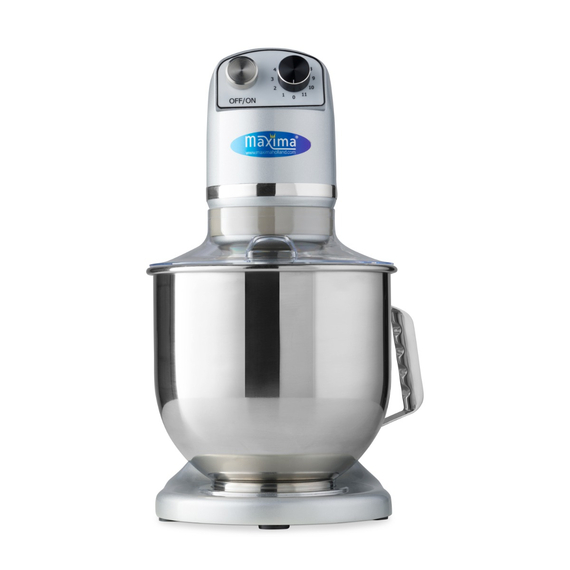 Maxima Gastro Planetenmischer - 7 l - Bis zu 2 kg Teig - Silber 1 Maxima Gastro Planetenmischer - 7 l - Bis zu 2 kg Teig - Silber