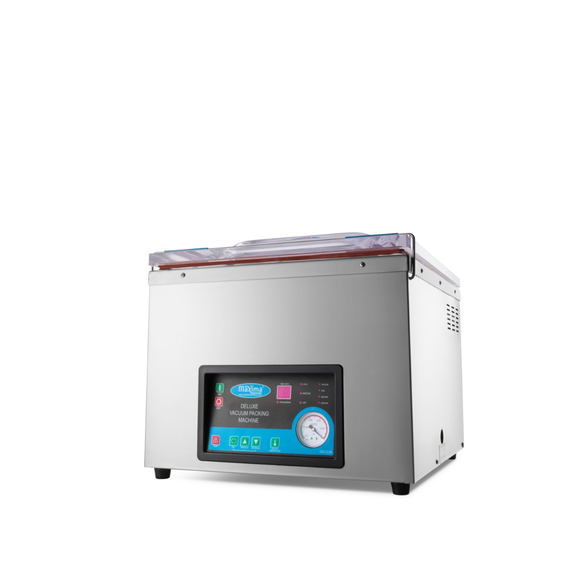 Maxima Gastro Vakuumiergerät - 44 cm Siegelbalken - W22 x D46 x H46 cm Kammer 4 Maxima Gastro Vakuumiergerät - 44 cm Siegelbalken - W22 x D46 x H46 cm Kammer