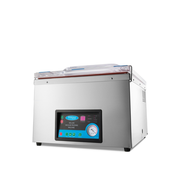 Maxima Gastro Vakuumiergerät - 50 cm Siegelbalken - W52 x D54 x H20cm Kammer 1 Maxima Gastro Vakuumiergerät - 50 cm Siegelbalken - W52 x D54 x H20cm Kammer
