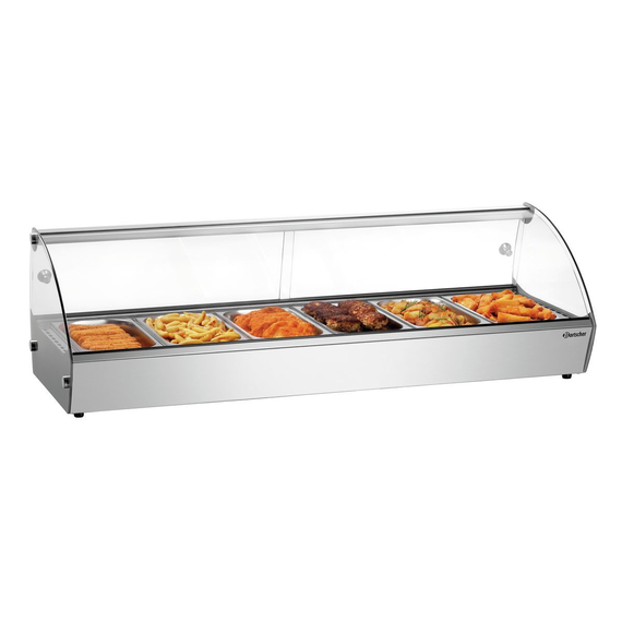 Bartscher Heiße Aufsatzvitrine R6 6 x 1/3 GN Bartscher Heiße Aufsatzvitrine R6 6 x 1/3 GN