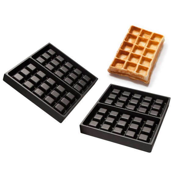 Neumärker Brüsseler Waffel Backplattensatz für SWiNG-Backsystem Neumärker Brüsseler Waffel Backplattensatz für SWiNG-Backsystem