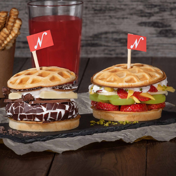 Neumärker Waffel-Burger Wechselplatten für Thermocook® 3 Neumärker Waffel-Burger Wechselplatten für Thermocook®